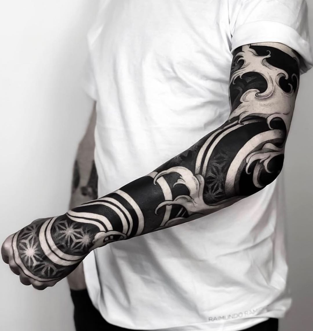 Update 91 about black art tattoo super cool  indaotaonec