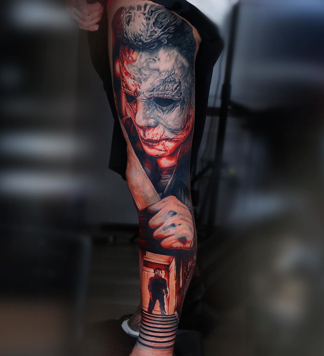 Details 73 michael myers tattoo drawing best  thtantai2