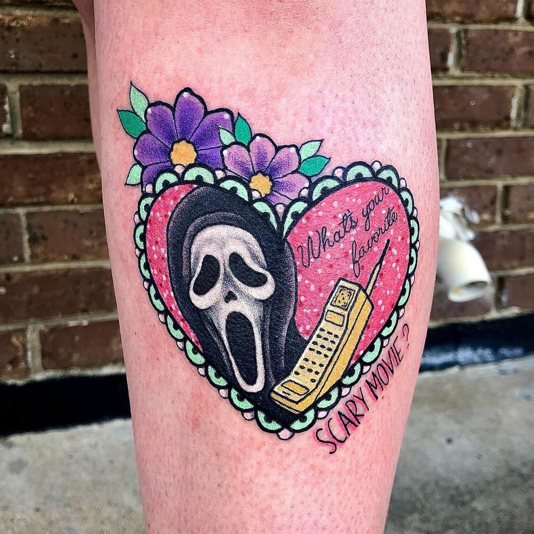 So I got a badass Ghostface tattoo  rScream